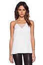view 1 of 3 Sophia Tank Top in White