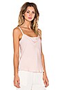view 2 of 3 Stretch Silk Cami in Blush