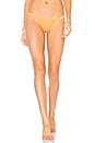 view 1 of 4 ITALIAN 솔리드 치키 비키니 바텀 in Creamsicle