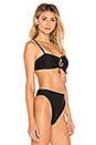 view 2 of 4 HAUT DE MAILLOT DE BAIN WAVE in Black