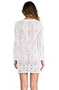 view 4 of 6 Mykonos Crochet Tunic in White