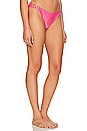 view 2 of 5 Cabana O-Ring Bikini Bottom in Shimmer Pink
