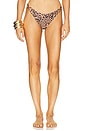 view 1 of 4 Niki Leopard O-Ring Bikini Bottom in Multi