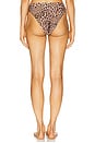 view 3 of 4 Niki Leopard O-Ring Bikini Bottom in Multi
