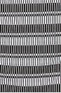 view 5 of 5 Stripe Margot Bikini Bottom in Black & White
