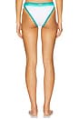 view 3 of 4 Amalfi Colorblock Bikini Bottom in Sea Green Multi