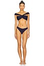 view 4 of 4 Margot Bikini Bottom in Navy