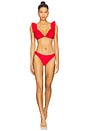 view 4 of 4 Margot Bikini Bottom in Red