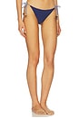 view 2 of 4 Two Tone Rope Bikini Bottom in Navy Multi
