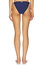 view 3 of 4 Two Tone Rope Bikini Bottom in Navy Multi