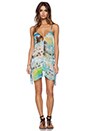 view 4 of 4 Miami Mirage Print V Neck Dress in Multi