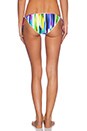 view 3 of 4 Brushstroke Print Biarritz Bikini Bottom in Multi