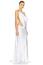 view 3 of 5 Iced Bias Slip Dress in White