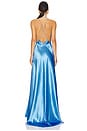 view 4 of 4 ROBE MAXI ALEXANDRA in Sky Blue