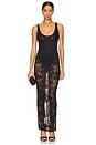 view 1 of 3 Halle Lace Midi Dress in Black