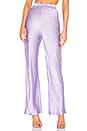 view 1 of 4 Bias Cut Silk Pant in Lavender