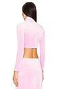 view 3 of 4 x REVOLVE High Neck Crop Top in Baby Pink