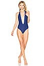 view 1 of 3 MAILLOT DE BAIN 1 PIÈCE REINA in Navy