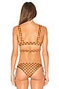 view 3 of 4 Charlie Bikini Top in Tile Curry