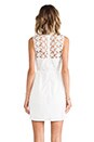 view 3 of 5 Lace Top Dress in White