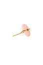 view 2 of 3 Mara Ring in Rose Quartz