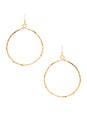 view 1 of 2 Echo Hoop Earrings in Gold