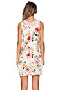 view 4 of 5 Flowers and Lace Double Layer Tank Dress in Multi