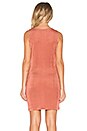 view 3 of 4 MINI VESTIDO FRENTE RETORCIDO FORBIDDEN LOVE in Dusty Rose