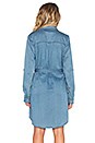 view 3 of 6 In A Daze Shirt Dress in Indigo Blue