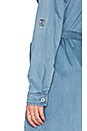 view 6 of 6 In A Daze Shirt Dress in Indigo Blue