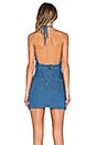 view 4 of 5 Lucky You Apron Dress in Denim