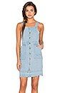 view 1 of 4 Unstoppable Pinnie Dress in Denim