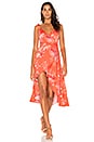 view 1 of 3 Hotsprings Waterfall Wrap Dress in Multi