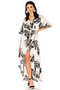 view 1 of 3 Isla Wrap Dress in Multi