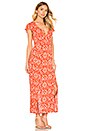 view 2 of 3 Delilah Maxi Dress in Grapefruit