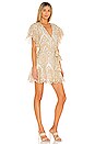 view 2 of 3 Whilma Wrap Mini Dress in Multi
