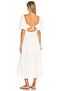 view 3 of 3 Luna Smock Maxi Dress in White