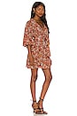 view 2 of 3 Gabae Wrap Mini Dress in Multi