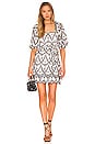 view 1 of 3 Harvey Mini Dress in White & Black