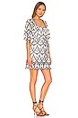 view 2 of 3 Harvey Mini Dress in White & Black