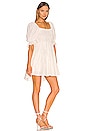 view 2 of 4 МИНИ ПЛАТЬЕ LUNE in White & Beige