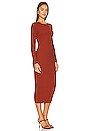 view 3 of 3 Alba Midi Dress in Ginger