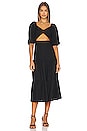 view 1 of 3 Audrey Midi Dress in Black