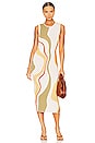 view 1 of 3 Ziggy Knitted Midi Dress in Abstract