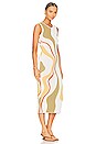 view 2 of 3 Ziggy Knitted Midi Dress in Abstract