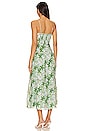 view 3 of 3 Margaux Maxi Dress in Green & White Floral