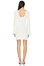 view 3 of 3 Isla Boucle Knit Mini Dress in Ivory
