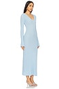 view 2 of 3 Odessa Knit Midi Dress in Sky Blue