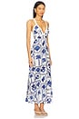 view 2 of 3 Sylvie Panel Midi Dress in Postcard Floral
