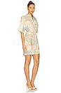 view 2 of 3 Aurora Mini Shirt Dress in Patchwork